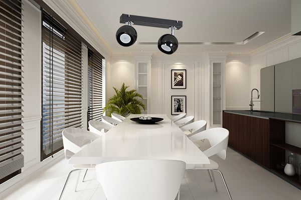 LED-LOFTSLAMPE JUSTERBAR 20W SPOTKUGLER