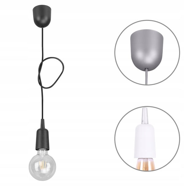Edison Loft Retro LED-pendellampa