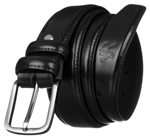 Herrbälte i läder RPM-14-115-SPL-6639 Svart