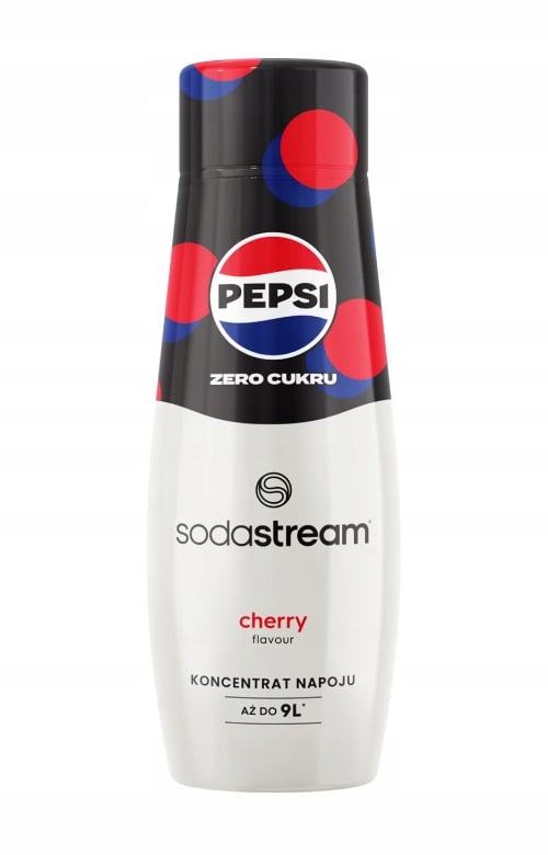 Sirapkoncentrat för kolsyrat vatten SodaStream Pepsi Cherry Zero Sugar 440ml