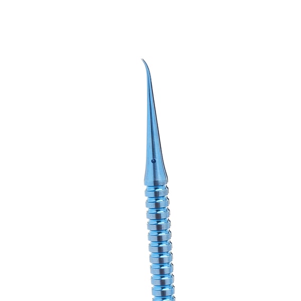 Techrebal 12A Titanium Precision -kaarevat pinsetit