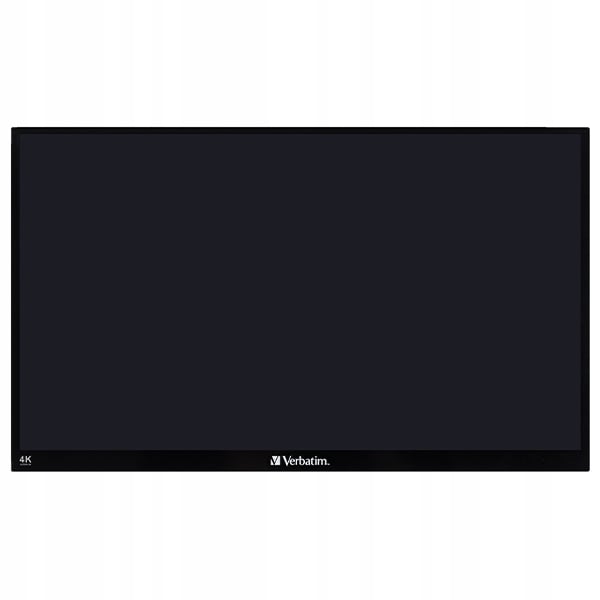 Verbatim 15,6" PMT-15 bærbar touchskærm med HDMI, USB 2.0 og 2xUSB-C Ultra HD 4K