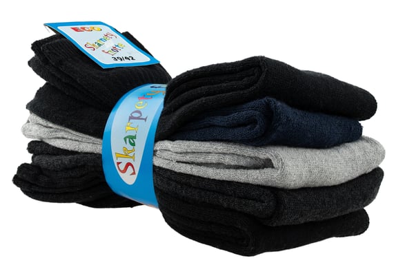 5-PACK herresnit i tryktri bomuld 39-42