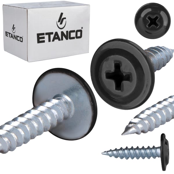 GM-S monteringsforbindelser 4,2x19mm RAL 9005