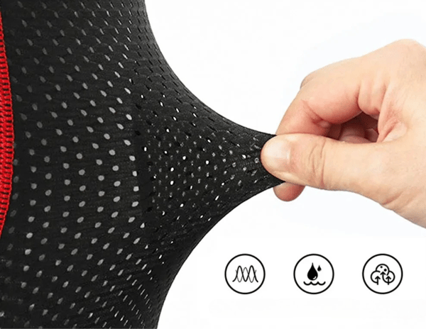Herr MTB-cykelshorts med gelvaddering för ridning XXL