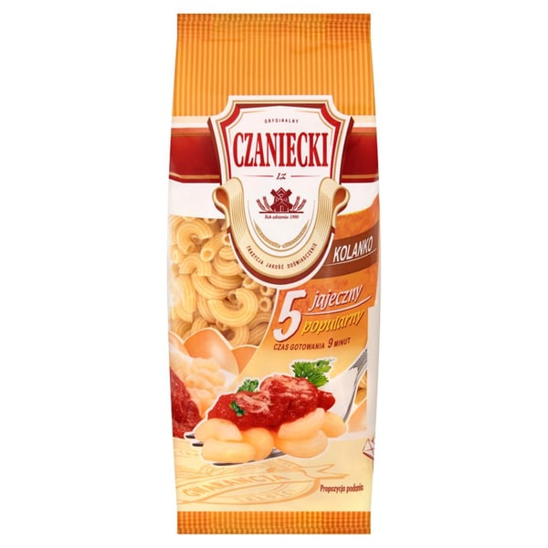 Czaniecki Pasta 5 munaa suosittu kyynärpää 250 g