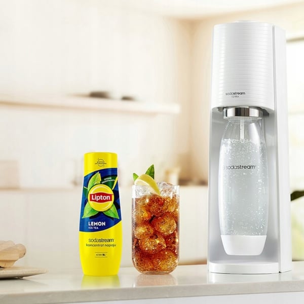 6 Lipton SodaStream -tiivisteen setti: Sitruuna+Vihreä+Pepsi+Mirinda+7UP+PepsiMAX