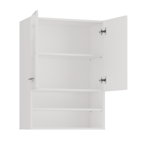 Pola mini/DK pyykinpesukonekaappi, valkoinen kiiltävä
