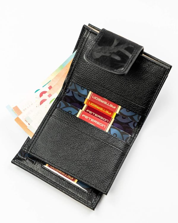 Damepung i læder + PU PTN PS329-MLF-2647 Sort