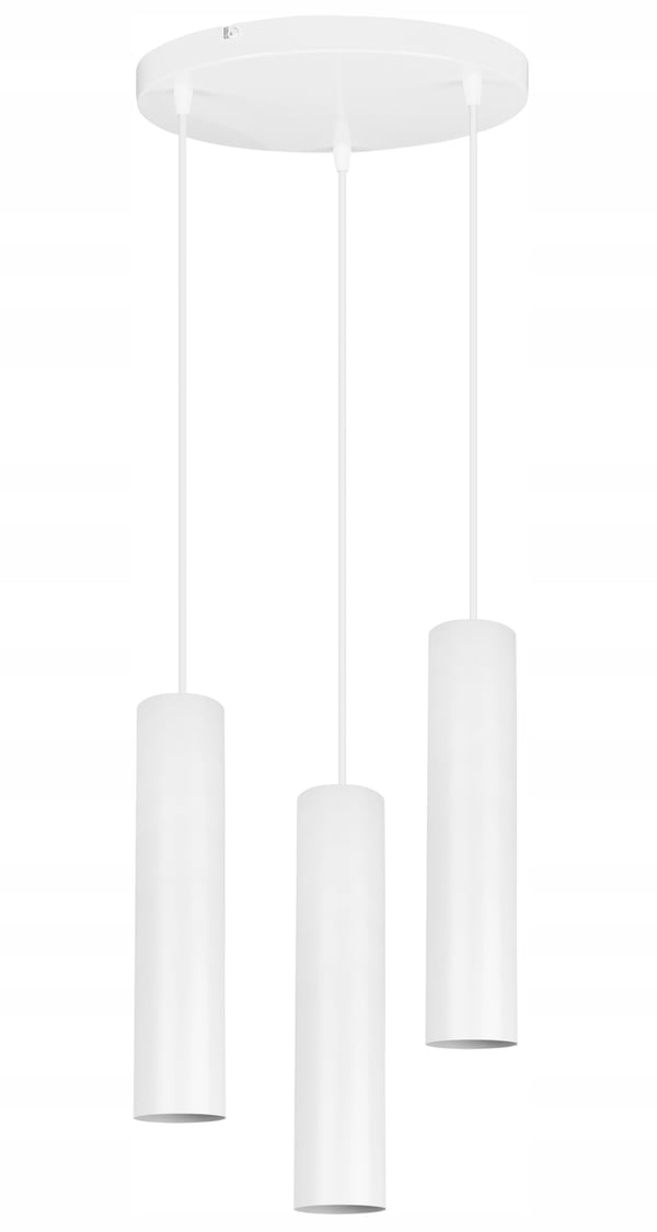 MODERNE LOFTHÆNGELAMPE HVID LED-LAMPE