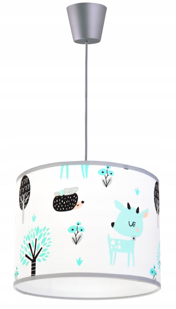 Lofthængende lampe til børn, Bambi lampeskærm