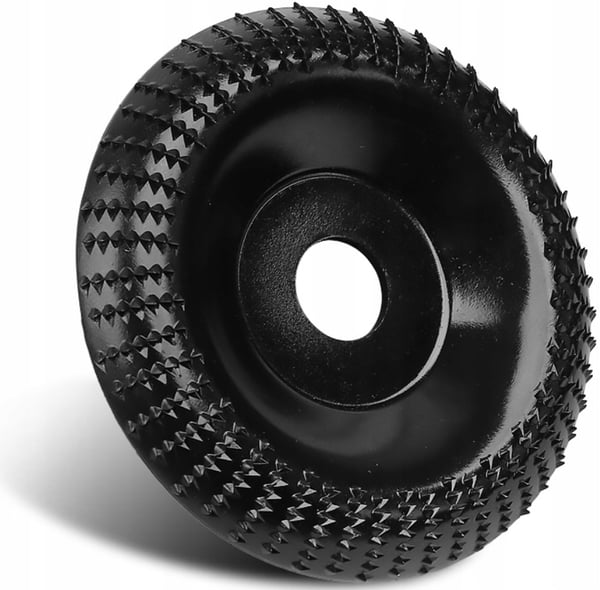 Träslipskiva konvex hallon 125mm
