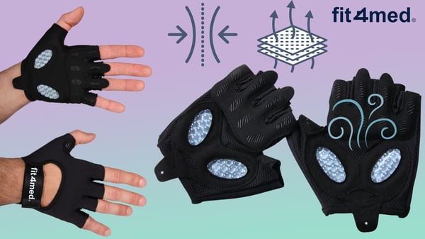 Unisex-nahkaiset kynsittömät pyöräilyhanskat kuntosaleille