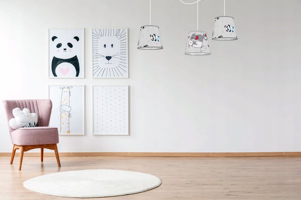 LOFT BØRNES LOFTSLAMPE, SPIDER LAMPESKÆRM
