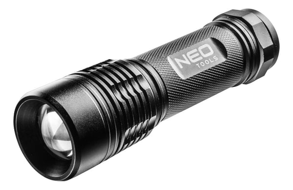 Alumiininen taskulamppu 200 lumenia zoom IPX7 3XAAA - T N99-101