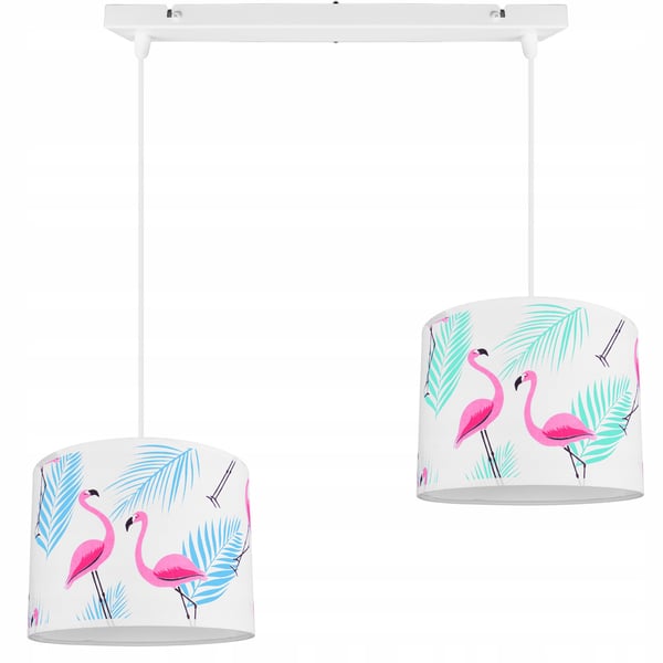 BØRNES HÆNGENDE LOFTSLAMPE LYKRONE LAMPESKÆRM