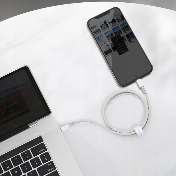 Baseus catlgd-A02 USB-C / Type-C - Lightning / iPhone 2m kabel med 20W PD hurtigopladning understøttelse