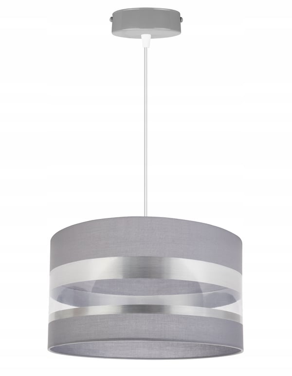 ELEGANT LOFTHÆNGELAMPE, KROM, LED-LAMPESKÆRM
