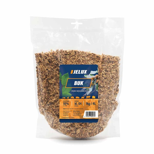 Pyökistä savustetut lastut KL04 1kg