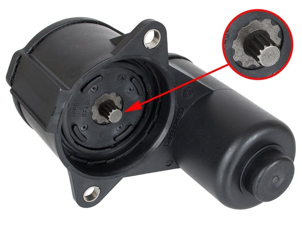Audi A6 C6 04-11 käsijarrumoottorin säätömoottori 12 hammasrattaalla Audi A6 C6 04-11 käsijarrumoottorin säätömoottori 12 hammasrattaalla
