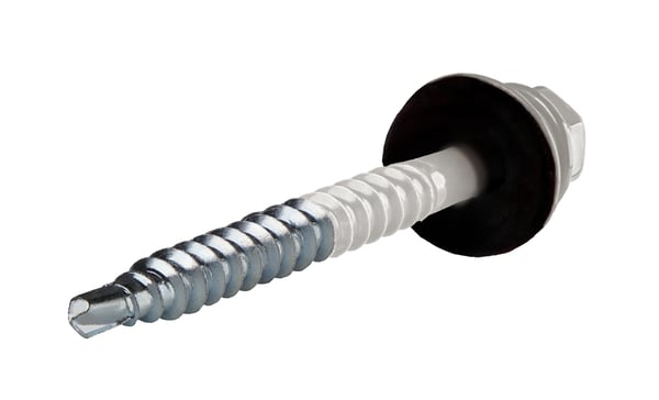 Landmandsskruer GTF2 Z14 4,8x50mm RAL 9010