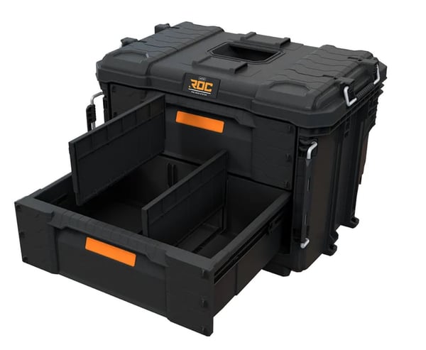 KETER ROC PRO GEAR 2.0 VÆRKTØJSKASSE - 2 SKUFFER - KT 63 9868
