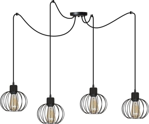 Hämähäkki LED-riippuvalaisin retrotyylinen LOFT moderni