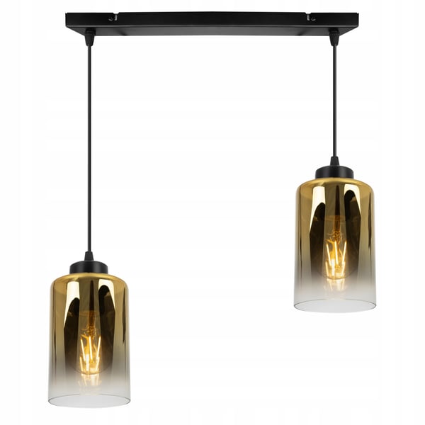 MODERNE ELEGANT HÆNGELAMPE MED GLASSKÆRM