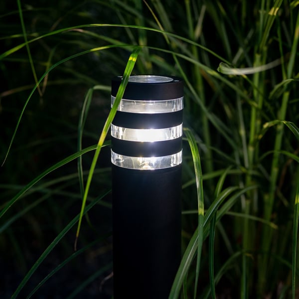 Puutarhavalaisin ulkokäyttöön, seisova, E27 LED, RINGO, 60 cm, LUMILED