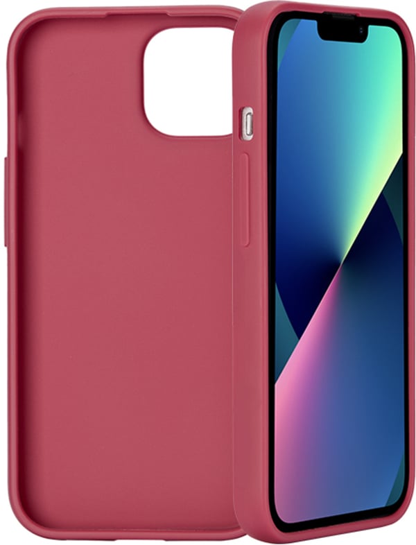 Skal till Apple iPhone 12 Pro Max Silikon Camellia Red
