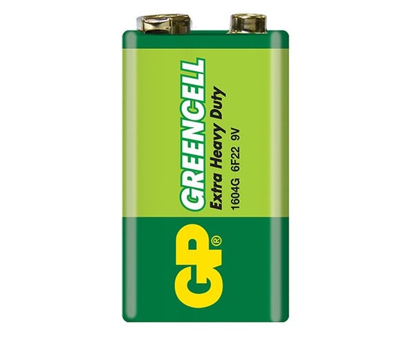 GREENCELL BATTERI 9.0V 1604G - GP1604G-U1