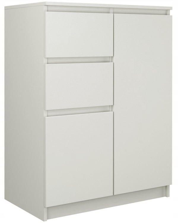 Malwa 2D2S valkoinen lipasto