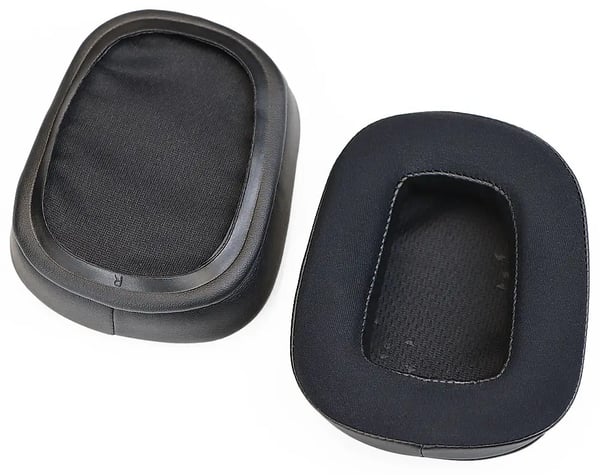 Logitech G933 G633 G935 öronkuddar skumgel svart