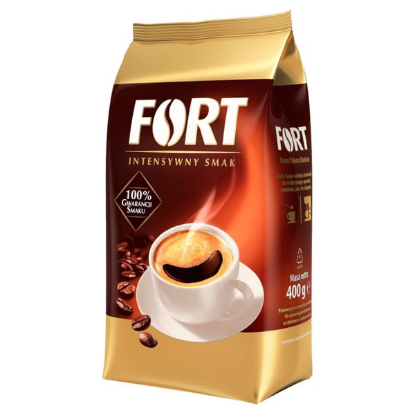 Fort rostade och malet kaffe 400 g
