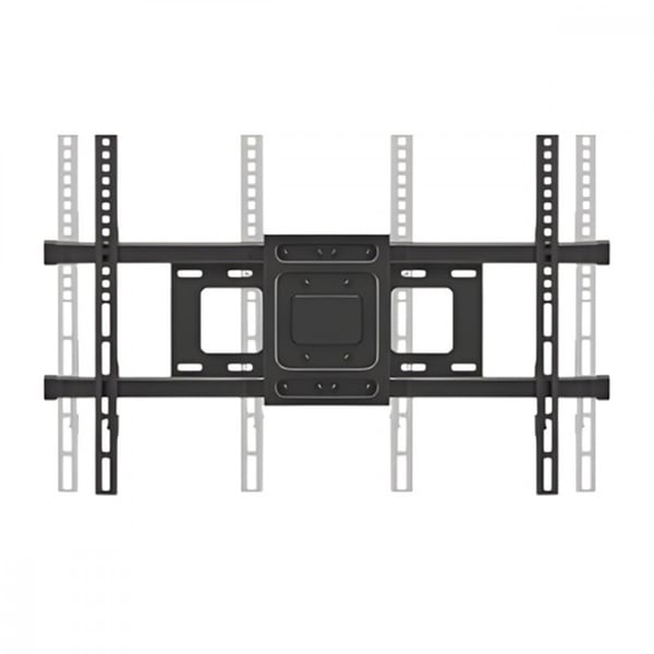 Maclean TV-teline, max VESA 600x400, 32-85", 60kg, pystysuora ja vaakasuora kulman säätö, profiili 65-390mm, musta, MC-789
