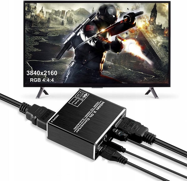 HDMI 2.0 TOSLINK -äänimuunnin 5.1 ARC TOSLINK SPDIF HDCP 4K60