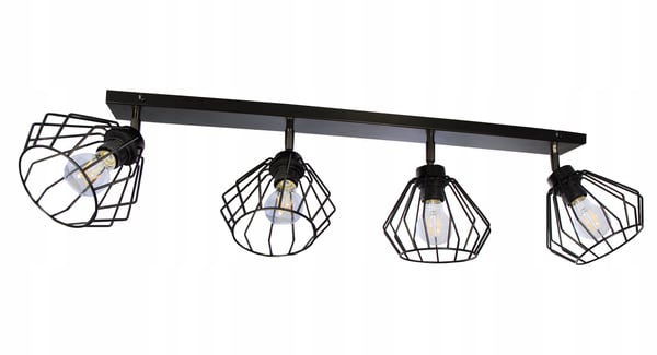 Lofthængende lampe med tråd og LED-loftlampe