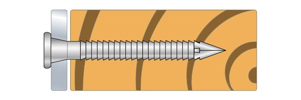CNA 4,0x50mm tømrerfugesøm