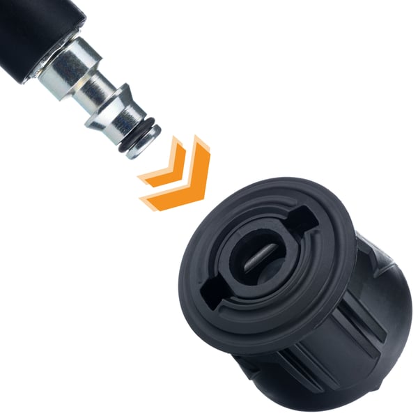 Lavor slangförlängning högtrycksslang 10m QC Quick Connect högtryckstvätt