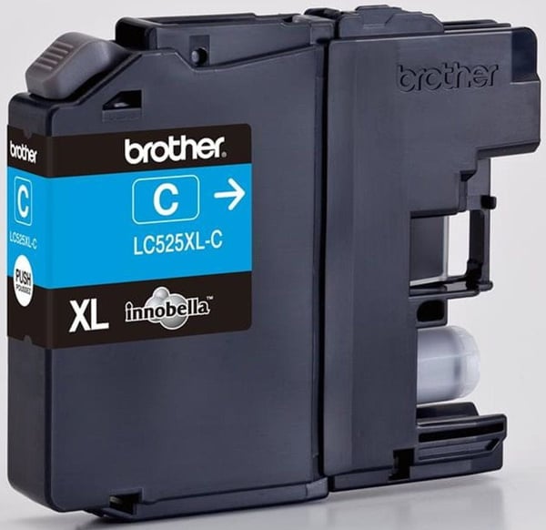Brother 525XLC Cyan XL-blæk