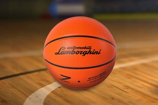 Lamborghini basketbold størrelse 7 højkvalitets PU-læder