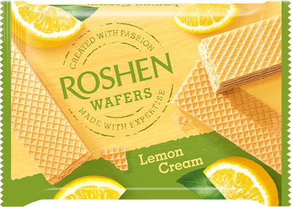 Roshen Kerrosvohvelit Sitruunanmakuisina 72 g