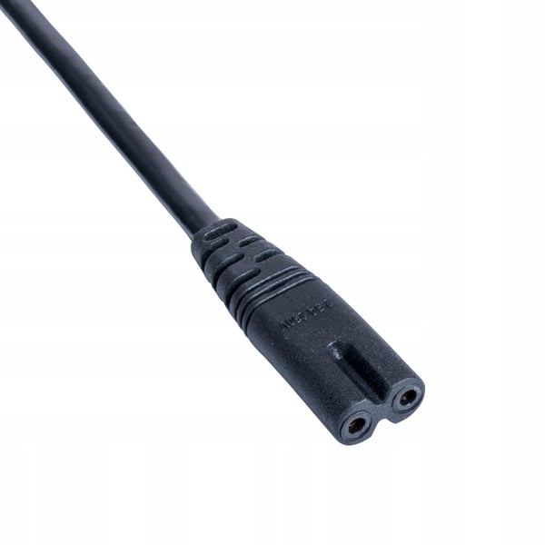 Akyga AK-AG-03A Britisk CCA BS 1363 (Type G) / IEC C7 Strømkabel 1,5 m UK