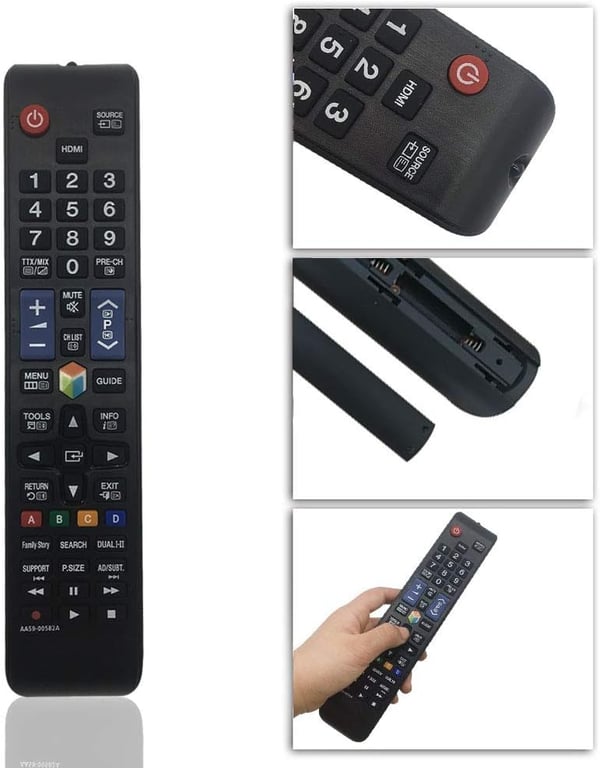 Fjärrkontroll för Samsung Smart TV AA59-00582A svart