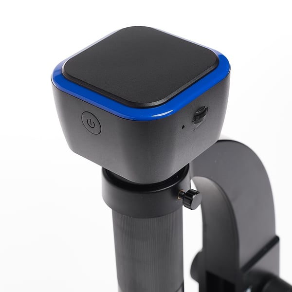 Sort biologisk mikroskop med 5mp Wifi-kamera