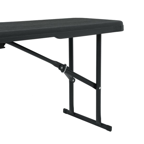 Klappbar havebænk 183 cm antracitgrå NC3404 Nils Camp