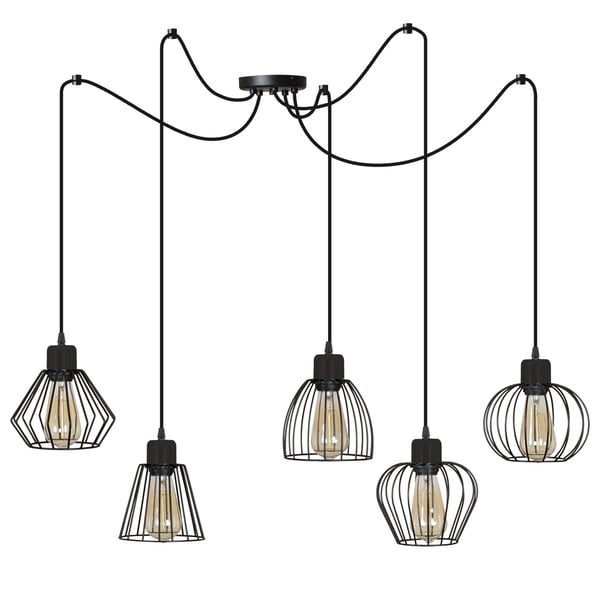 Hämähäkki-riippuvalaisin, eri sävyjä, Loft LED