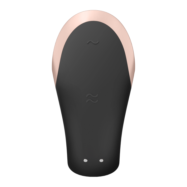 Satisfyer DOUBLE LOVE -vibrasaattori musta
