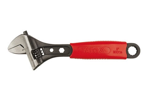 SVENSK JUSTERBAR NYCKEL MED PLASTHANDTAG 250MM - YT-2172