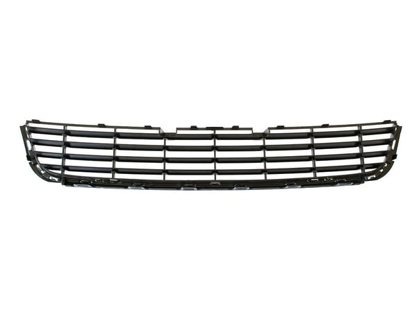 VW Golf VI H/B 08-13 grill i främre stötfångaren, mitten
